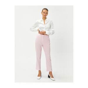 Koton Basic Cigarette Trousers with Pockets