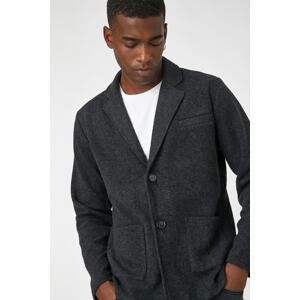 Koton Basic Jacket Pocket Detailed Buttoned