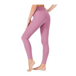 LOS OJOS Women's Lavender High Waist Compression Sports Leggings