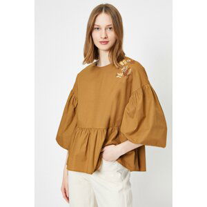 Koton Women's Brown Blouse