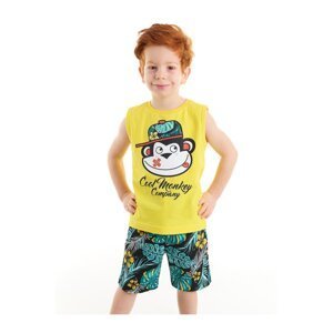 Denokids Cool Monkey Boy's T-shirt Shorts Set