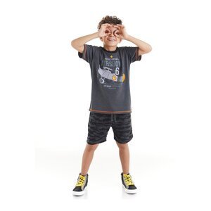 Mushi Aircraft Boy T-shirt Shorts Set