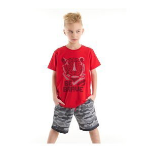 Mushi Brave Tiger Boy T-Shirt Shorts Set