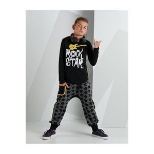 Mushi Star Rock Boy's Trousers T-shirt Set