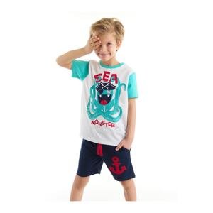 Denokids Sea Monster Boy T-shirt Shorts Set