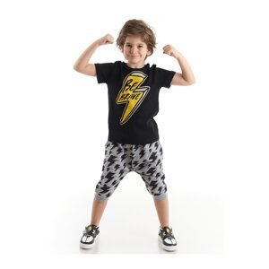 Mushi Be Brave Boy's T-shirt Capri Shorts Set