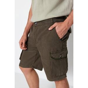 Trendyol Khaki Men's Cargo Shorts
