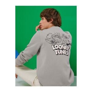 Koton Looney Tunes Sweatshirt Raised Licensed Printed