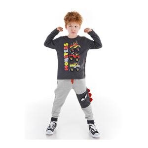 Denokids Monster Race Boy's T-shirt Trousers Set