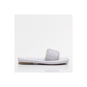 Hotiç White Yaya Women's Sandals & Slippers