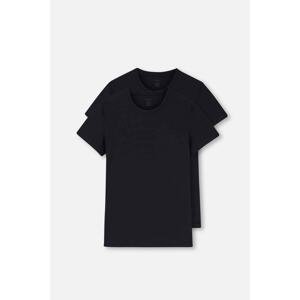 Dagi Black Compact O-Neck 2-pack T-shirt