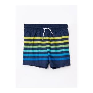 LC Waikiki Striped Quick Drying Boy's Swim Shorts