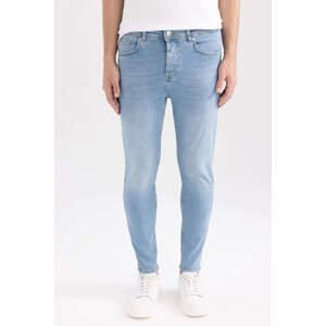 DEFACTO Skinny Crop Ripped Detailed Jean Trousers