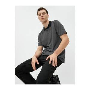 Koton Basic Polo T-Shirt Buttoned Short Sleeve