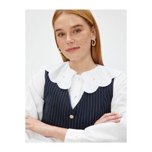 Koton Baby Collar Shirt Embroidery Detail Cotton