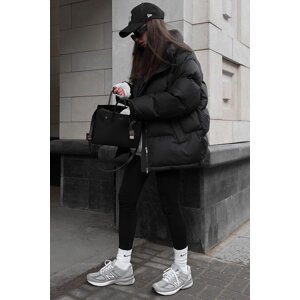 Madmext Black Basic Women's Down Jacket