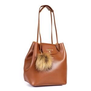 Capone Outfitters Capone Padova Leather Ginger Womens Shoulder Bags