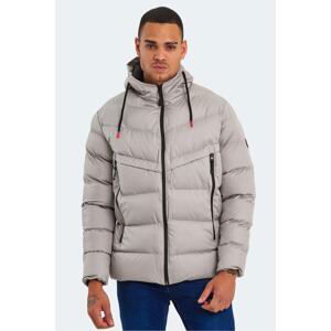 Slazenger HAIFA Men's Jackets Stone Gray