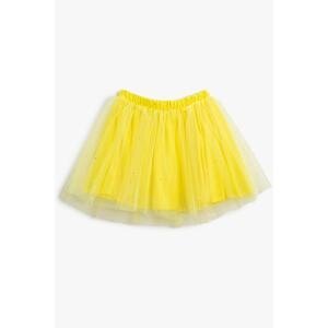 Koton Girl's Yellow Skirt