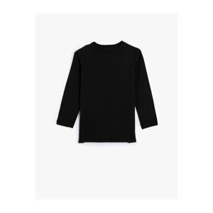 4WKB10049TK Koton Boy's Sweat BLACK