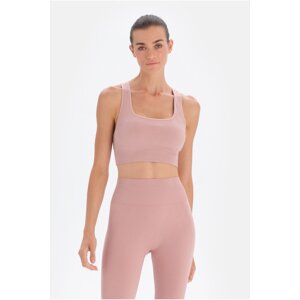 Dagi Pale Pink Seamless Sports Bra