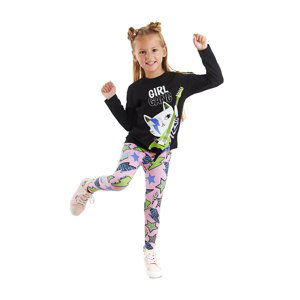 Mushi Girl Gang Girl's T-shirt Tights Set