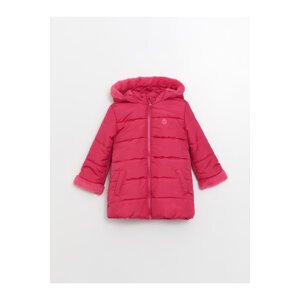 LC Waikiki Hooded Long Sleeve Basic Baby Girl Coat