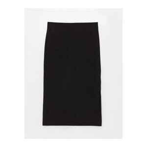 LC Waikiki Women's Extra Tight Fit Plain Knitwear Skirt