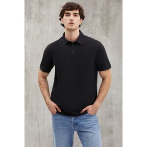 GRIMELANGE EDDIE Relaxed Black Single T-Shirt