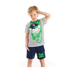 Denokids Pirate Monkey Boy Tshirt Shorts Set