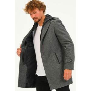 PLT8401 DEWBERRY MEN'S COAT-DARK GREY