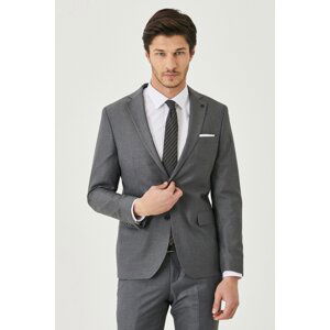 ALTINYILDIZ CLASSICS Men's Gray Slim Fit Slim Fit Straight Suit