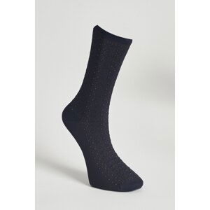 ALTINYILDIZ CLASSICS Men's Navy Blue-brown Bamboo Socks.