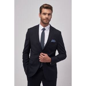 ALTINYILDIZ CLASSICS Men's Navy Blue Slim Fit Slim Fit Water And Stain Resistant Nano Suit