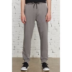 AC&Co / Altınyıldız Classics Men's Gray Standard Fit Regular Fit Cotton Pocket Printed Sweatpants