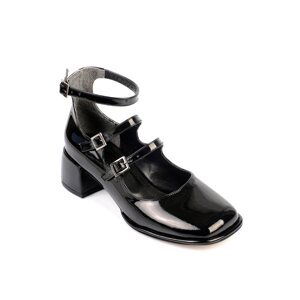 Capone Outfitters Blunt Toe Ankle Strap Mary Jane Women's Shoes