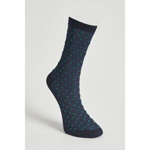 ALTINYILDIZ CLASSICS Men's Navy Blue-green Bamboo Socks