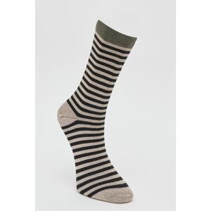 ALTINYILDIZ CLASSICS Men's Brown-black Single Bamboo Socks
