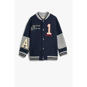 Koton Boy's Navy Blue Jacket