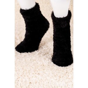 armonika Women's Black Thick Hedgehog Socks