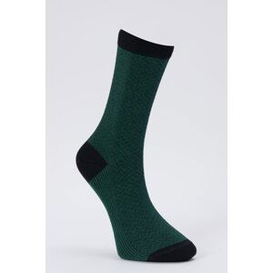 ALTINYILDIZ CLASSICS Men's Petrol-black Single Bamboo Socks