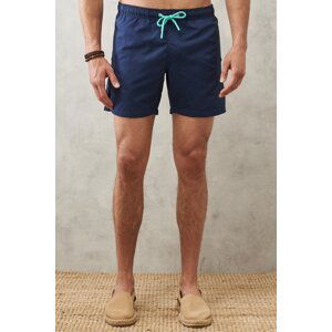 AC&Co / Altınyıldız Classics Men's Navy Blue Standard Fit Quick Drying Swimsuit Swim Shorts