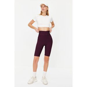 Trendyol Plum Smooth Sports Biker Tights