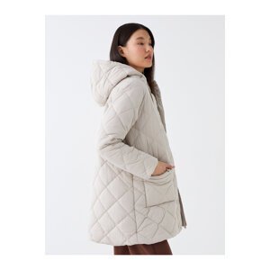 LC Waikiki Women's Hooded Quilted Oversize Down Coat