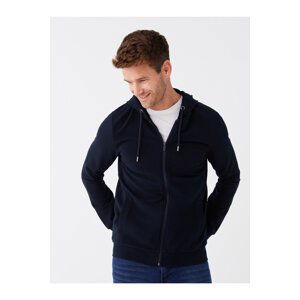 LC Waikiki Men's Hooded Long Sleeve Sports Cardigan