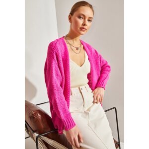 Bianco Lucci Women's Soft Knitwear Cardigan