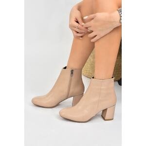Fox Shoes Women's Tan Leather Boots