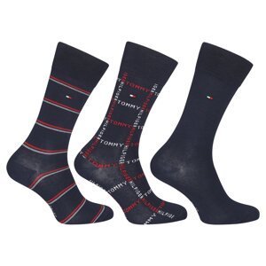 3PACK pánské ponožky Tommy Hilfiger vícebarevné