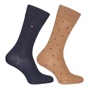 2PACK pánské ponožky Tommy Hilfiger vícebarevné
