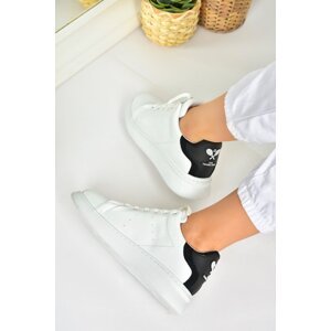 Fox Shoes White/black Women's Casual Sneakers